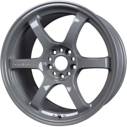 (set of 4) Gram Lights 57DR Glossy Gray | 17x9.0" +12mm | 5x114.3mm Wheel