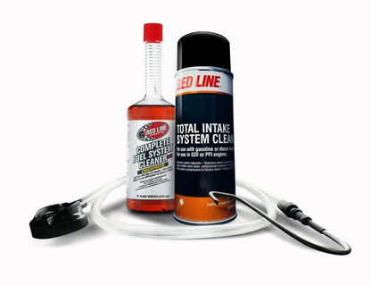 Red Line 17060 Complete Fuel System Service Kit GDI PFI Intake Cleaner + SI-1