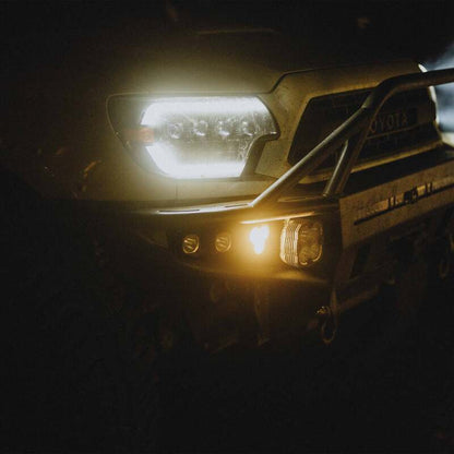 KC HiLiTES 97155 2 LED Fog Lights Pair Kit for 2014-22 4Runner / 2012-23 Tacoma