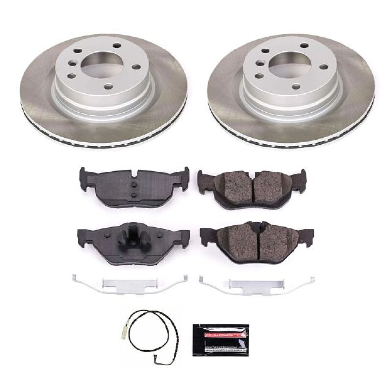 PowerStop Rotor Kit | 2007–2010 BMW 328i (SC044)
