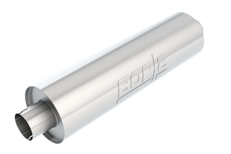Borla HD Truck Muffler | Universal 3in Center-Center 24in x 6.75in Round (400500)