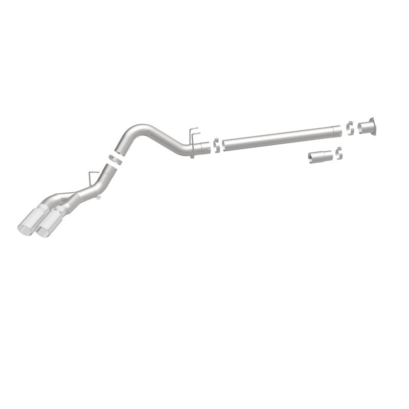 MagnaFlow 08-17 Ford F-250/350/450 4.6/6.7L DPF-Back SS 4in Dual Rear Exit | Ford Super Duty (17873)