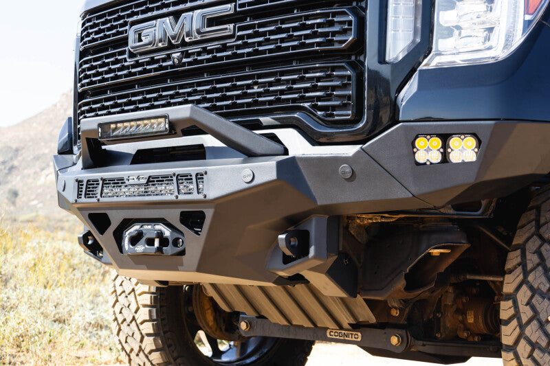 DV8 Offroad FBGC2-01 Spec Series Front Bumper 20-23 GMC Sierra 2500HD/3500