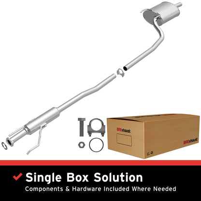 BRExhaust 2004-2007 Suzuki Aerio 2.3L Direct-Fit Replacement Exhaust System