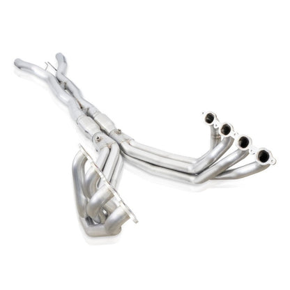 Stainless Works 14-19 Corvette 6.2L Headers 2in Primaries w/HF Cats & X-Pipe (C72CAT)