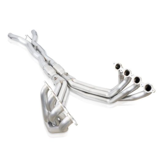 Stainless Works 14-19 Corvette 6.2L Headers 2in Primaries w/HF Cats & X-Pipe (C72CAT)