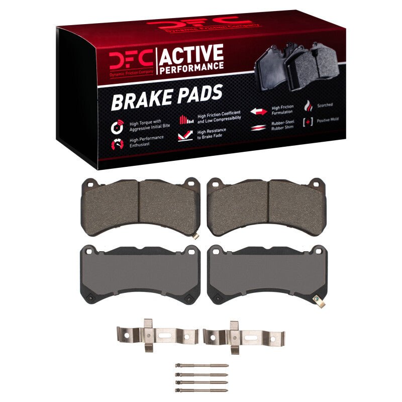 DFC 08 - 25 Lexus IS F F&R Active Pads w/HW | 2007 - 14 IS250 14 - 21 WRX (1115 - 1365 - 01) - WheelFlip