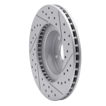 DFC 90 - 16 F&R Drilled & Slotted Rotor | Saab 9 - 2X (04 - 06) (830 - 13009L) - WheelFlip