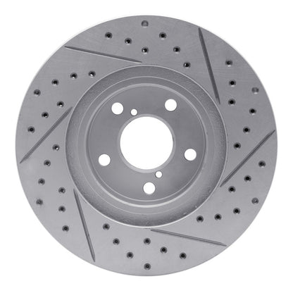 DFC 90 - 16 F&R Drilled & Slotted Rotor | Saab 9 - 2X (04 - 06) (830 - 13009L) - WheelFlip