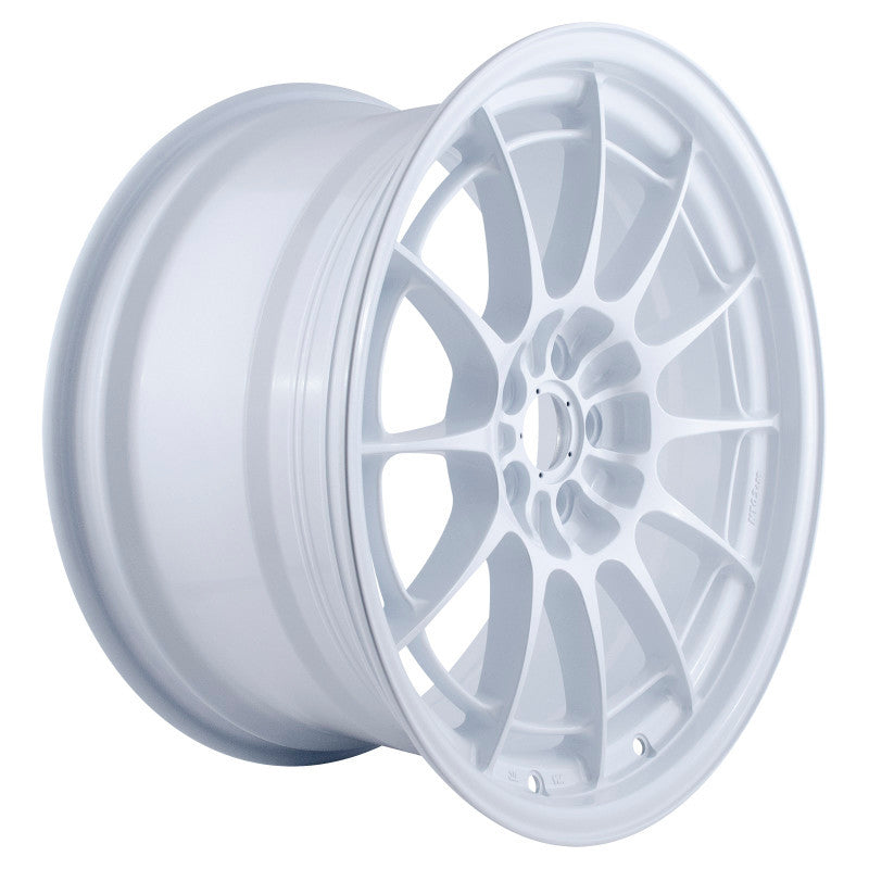 Enkei NT03+M 18x9.5 +40 5x114.3 Vanquish White-WheelFlip
