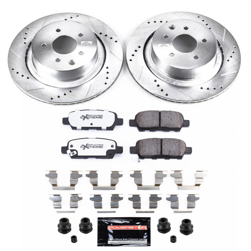 Power Stop Front & Rear Z26 Street Brake Kit | 2014-2015 Infiniti Q60 (K9063/K3022/K9062-26)