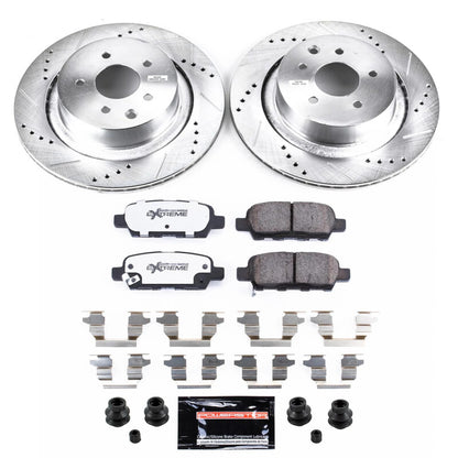 Power Stop Front & Rear Z26 Street Brake Kit | 2014-2015 Infiniti Q60 (K9063/K3022/K9062-26)