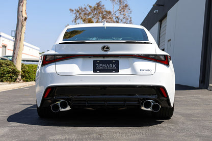 Remark Axleback | 2022+ Lexus IS500 (RO-TSE5/TTE5-DM)