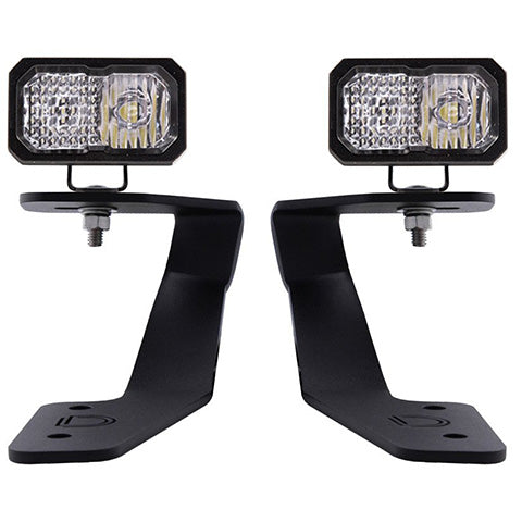 Diode Dynamics SSC2 Ditch Light Kit - Sport / White | 2022+ Subaru WRX and 2018-2023 Subaru Crosstrek (DD6562)