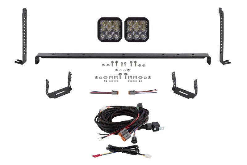 Diode Dynamics SS5 Stealth Grille LED 2 - Pod Kit | Toyota 4Runner (14 - 24) (DD7540) - WheelFlip