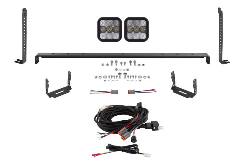 Diode Dynamics SS5 Stealth Grille LED 2 - Pod Kit | Toyota 4runner/Lexus GX460 (14 - 24) (DD7536) - WheelFlip