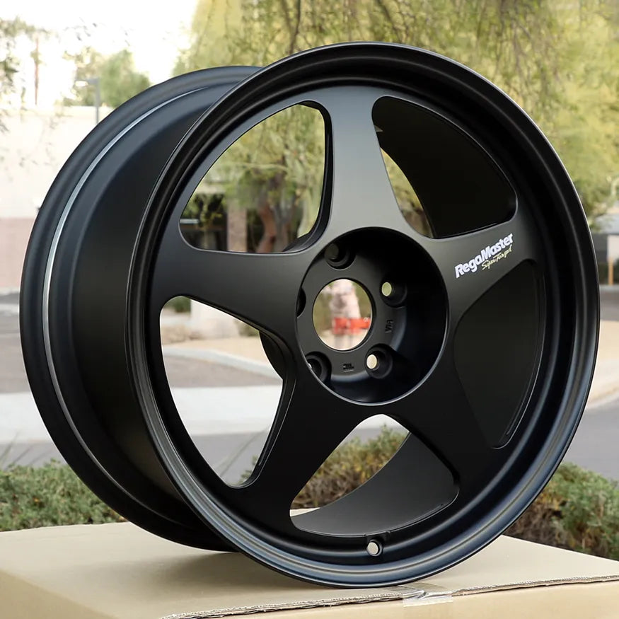Desmond Regamaster EVO II 17x9.5 +50 5x114.3 Satin Black (SET)