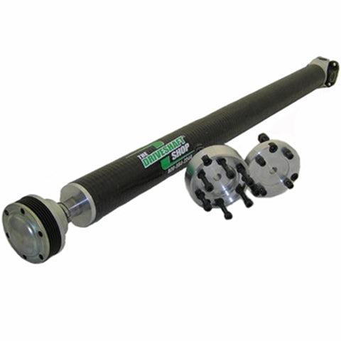 Driveshaft Shop 2-Piece Carbon Fiber Rear Driveshaft | 2008-2015 Mitsubishi Evo X (610169)
