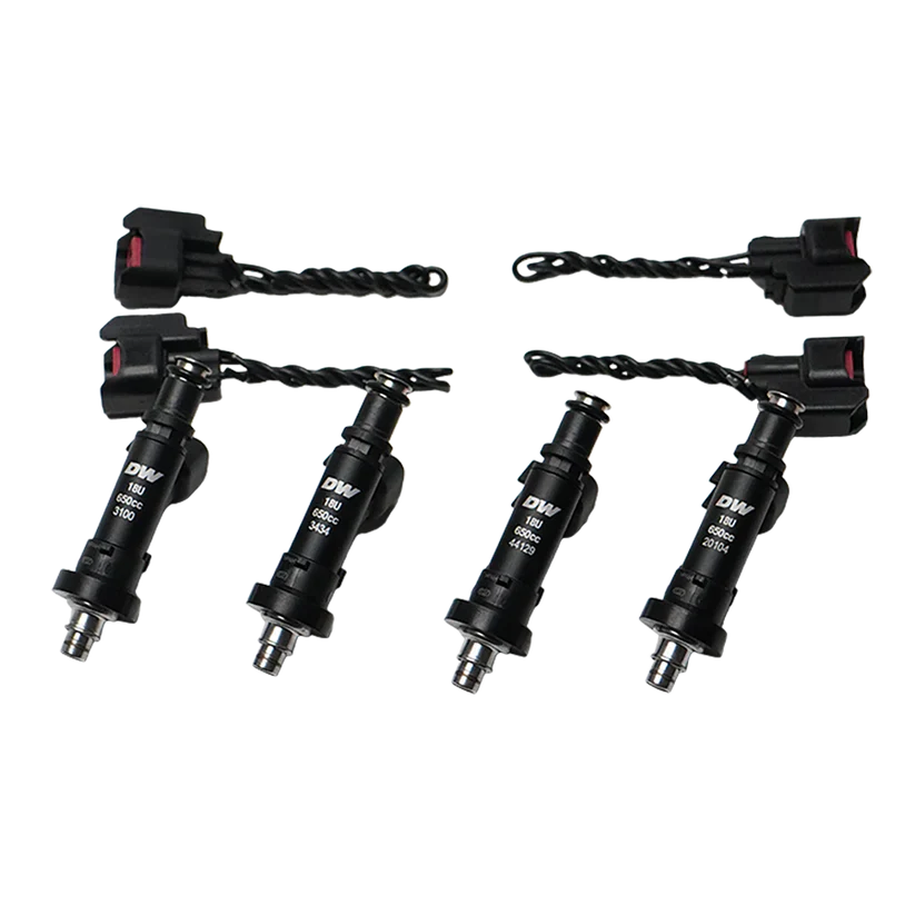 DeatschWerks 650cc Injectors for Honda/Acura B/D/F/H Series - 18U-04-0650-4