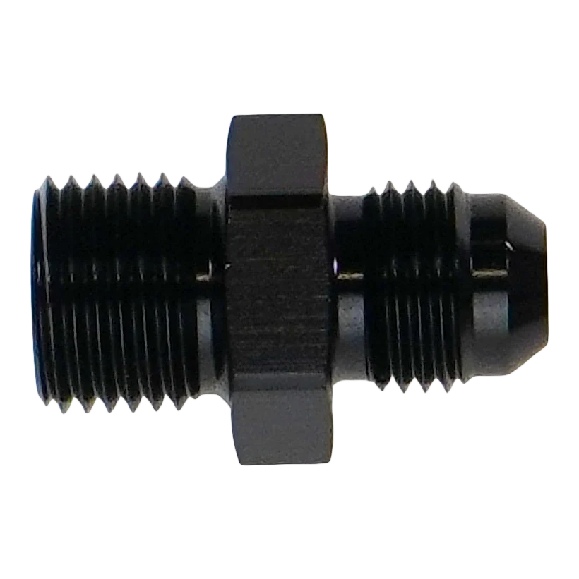 DeatschWerks 6AN Male Flare to M16x1.5 Male Inverted Flare Adapter - 6-02-0641-B
