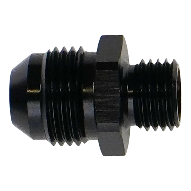 DeatschWerks 8AN Male Flare to M14x1.5 Male Inverted Flare Adapter - 6-02-0643-B