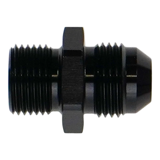 DeatschWerks 8AN Male Flare to M18x1.5 Male Inverted Flare Adapter - 6-02-0645-B