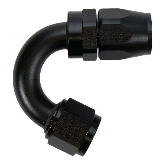 DeatschWerks 10 AN Female Flare Swivel 150-degree Hose End CPE - 6-02-0832-B