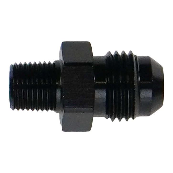 DeatschWerks 6AN Male Flare to 1/8" NPT Male Adapter - 6-02-0900-B