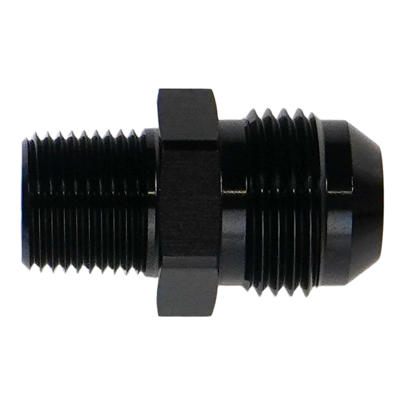 DeatschWerks 10AN Male Flare to 3/8" NPT Male Adapter - 6-02-0909-B