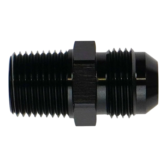 DeatschWerks 10AN Male Flare to 1/2" NPT Male Adapter - 6-02-0910-B