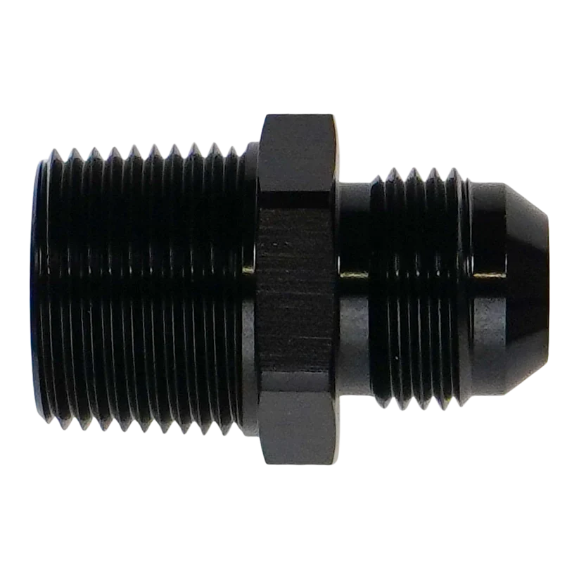 DeatschWerks 10AN Male Flare to 3/4" NPT Male Adapter - 6-02-0911-B