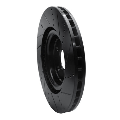 DFC D&S Black Brake Rotor (FRONT LEFT): Dodge Durango (12-25)