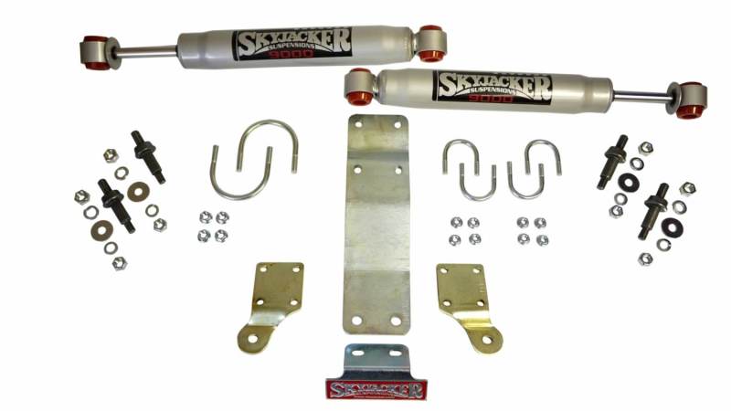 Skyjacker 9206 9000 Dual Steering Stabilizer for 07-18 Jeep Wrangler JK