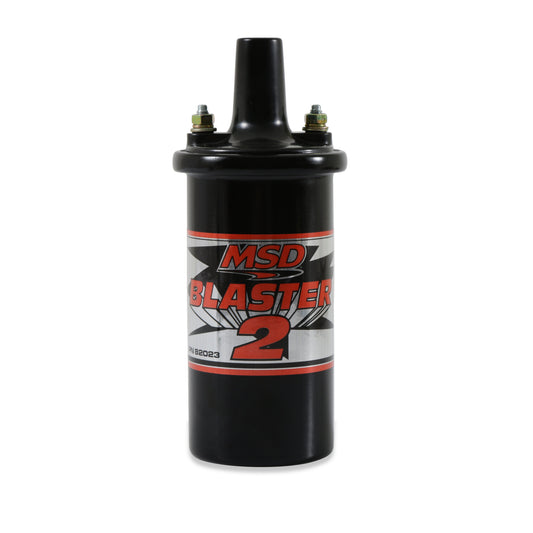 MSD 82023 Ignition Coil Blaster 2 High Performance, Black, 6-series ignition