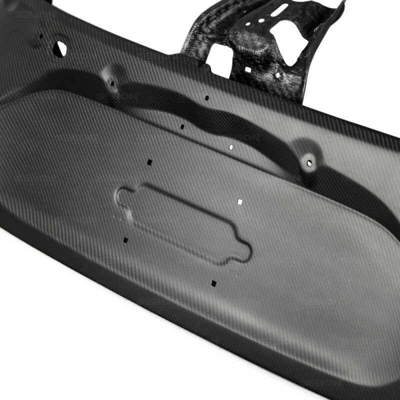 Seibon OEM Dry Carbon Fiber Trunk Lid | Honda Civic X (16-22) / Acura RDX (18-26) (TL17HDCVRHB-DRY)