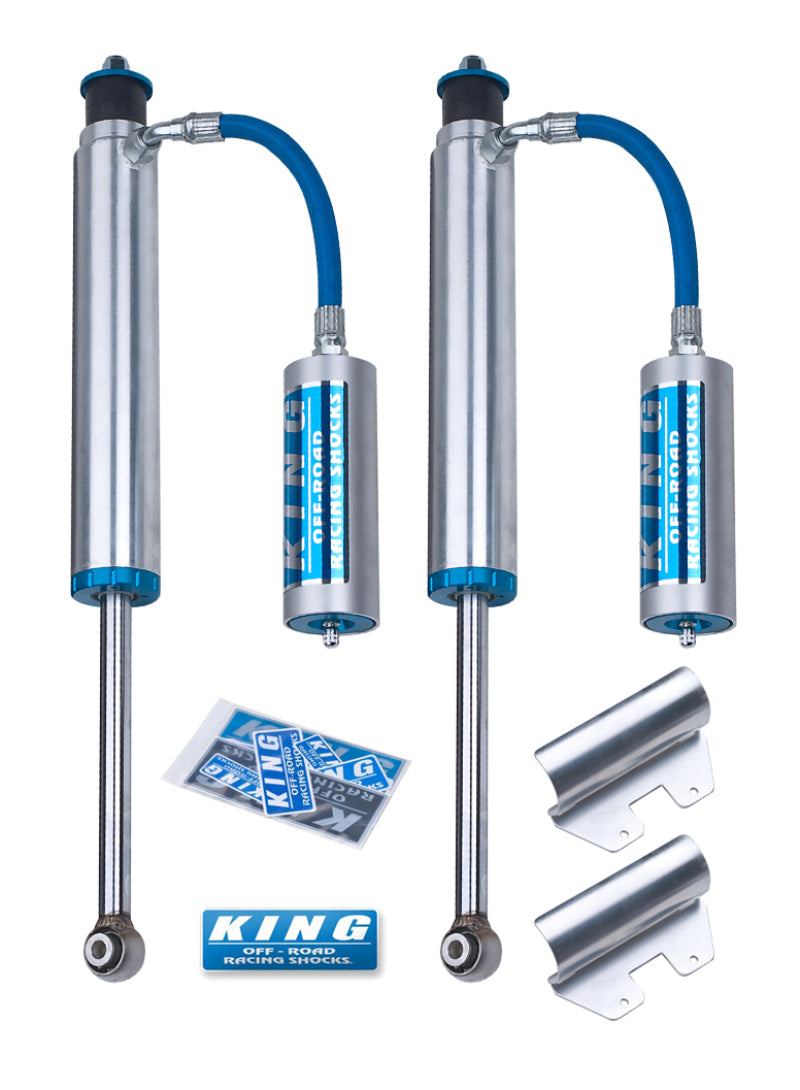 King Shocks 2.5 Performance Series Non-Adjustable Shocks Set w/0-3" lift - 2007-2021 Toyota Tundra 4WD