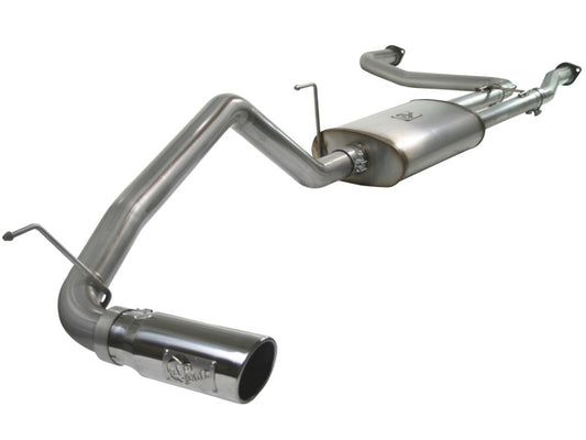 aFe MACH Force-XP 2.5-3in SS Cat-Back Exhaust | Nissan Titan (04-15) (49-46102-B)