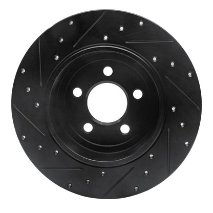 DFC D&S Brake Rotor (REAR RIGHT): Chrysler 300 (05-23) - Black