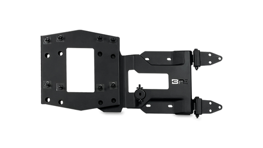 Body Armor 4x4 18-22 Jeep Wrangler JL Reinforced Tire Carrier - Black