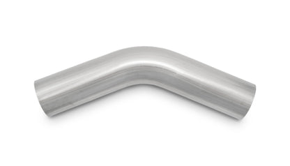 Vibrant 5in O.D. T304 SS 45 deg Mandrel Bend 6in x 6in leg lengths (7.5in Centerline Radius)
