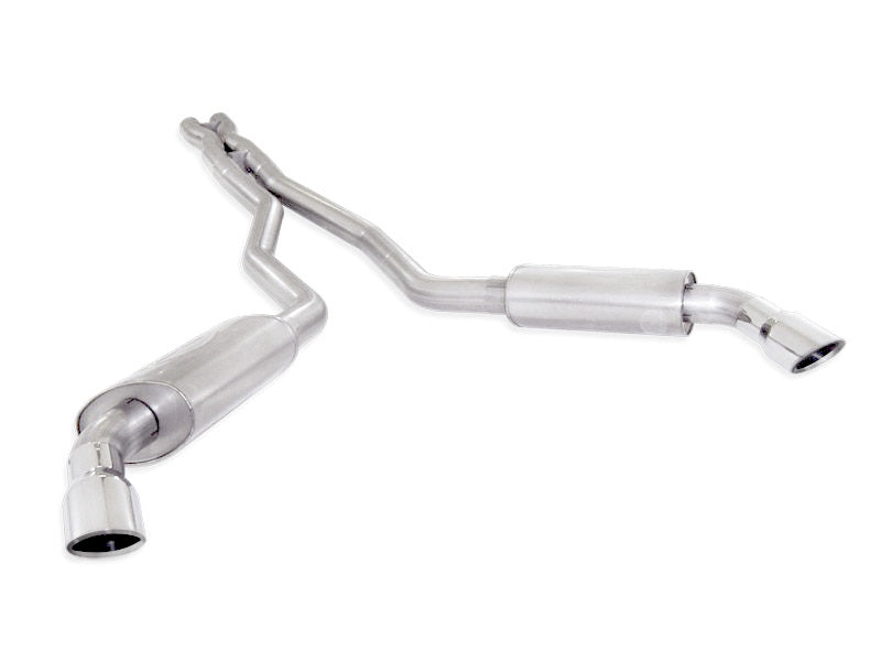 Stainless Works 3in Exhaust X-Pipe S-Tube Turbo Mufflers Polished Tips | Camaro (10-15) 6.2L (CA10CBL-LMF)