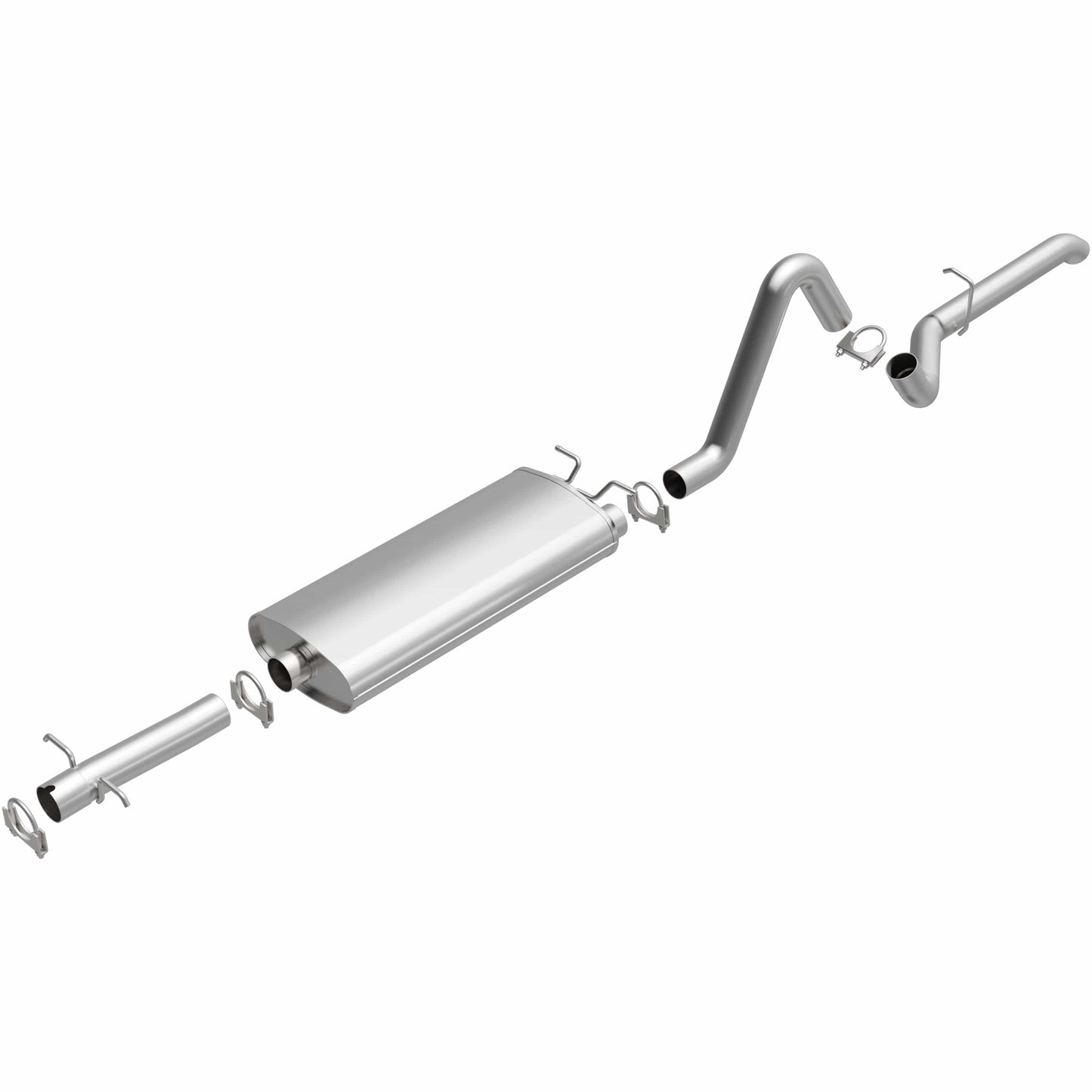BRExhaust 2000-2003 Dodge Durango 4.7L Direct-Fit Replacement Exhaust System