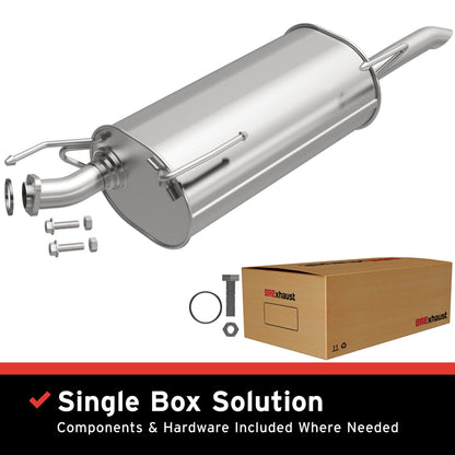 BRExhaust 2013-2019 Nissan Sentra 1.8L Direct-Fit Muffler Kit