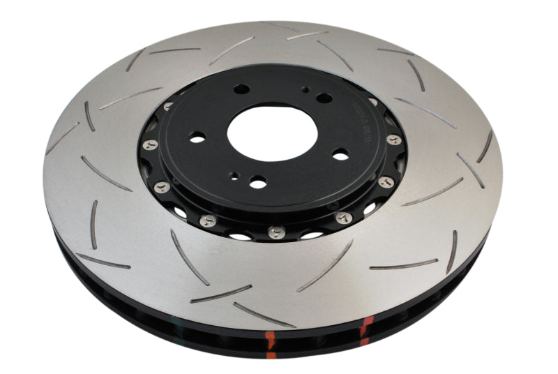 DBA 5000 Series F D&S 2P Rotor w/ Black Hat | Mitsubishi Evo X (08-15) (DBA52224V2BLKS)