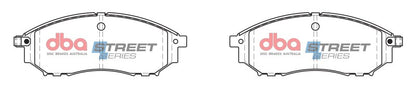 DBA Street Series Front Brake Pads | Infiniti G37 (09-13) (DB1696SS)