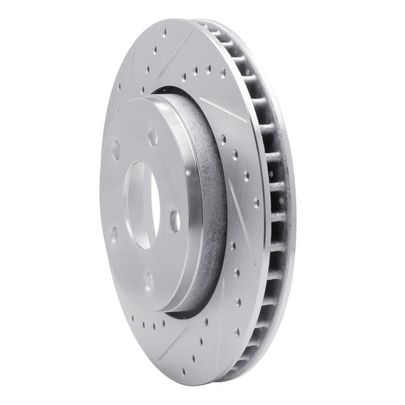 DFC D&S Silver Brake Rotor (FRONT LEFT): Jeep Wrangler 2007-18
