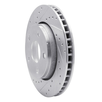 DFC D&S Silver Brake Rotor (FRONT LEFT): Jeep Wrangler 2007-18