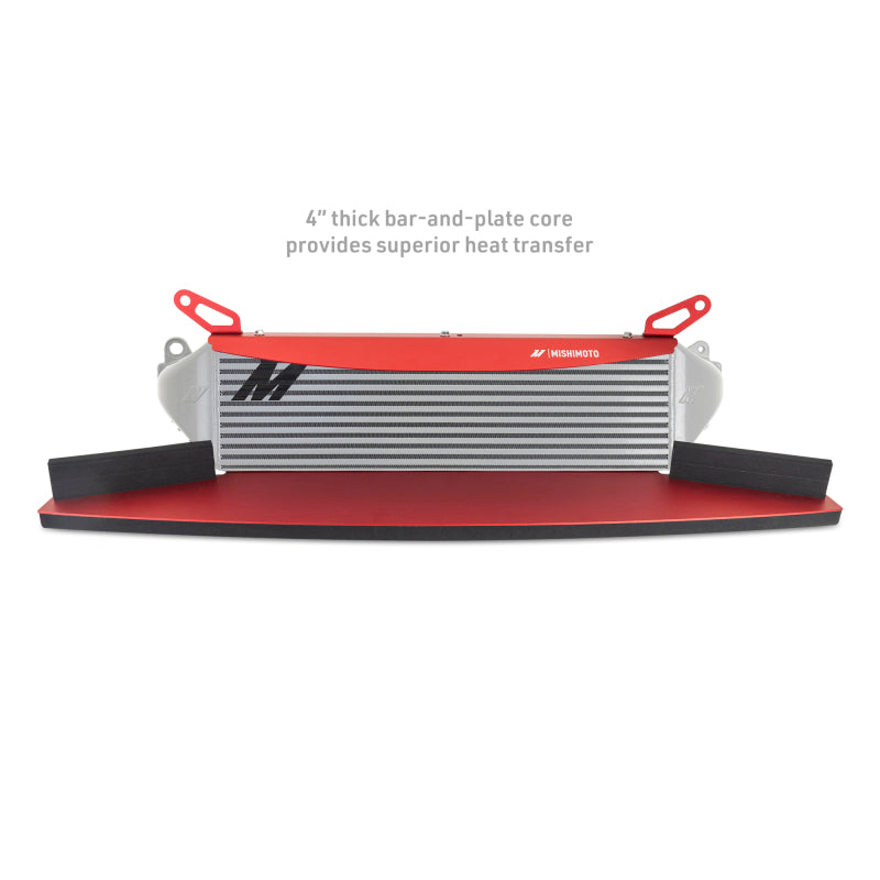 Mishimoto 2023+ Toyota GR Corolla Intercooler & Pipe Kit - Silver Cooler - Black Pipes