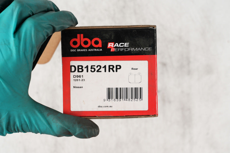 DBA Rear Race Performance Brake Pads | Subaru BRZ (12-21) / WRX STI (01-15) (DB1521RP)