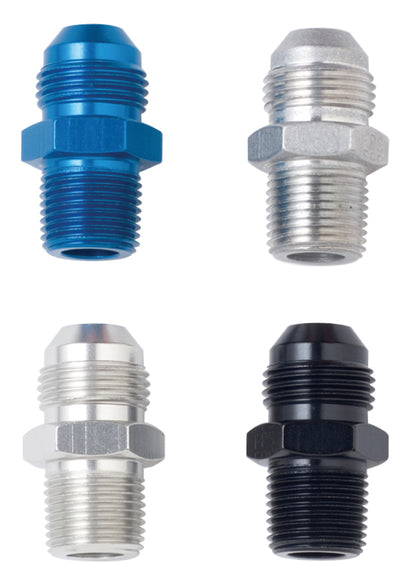 Fragola Aluminum -8AN to NPT Straight Adapters (481607)